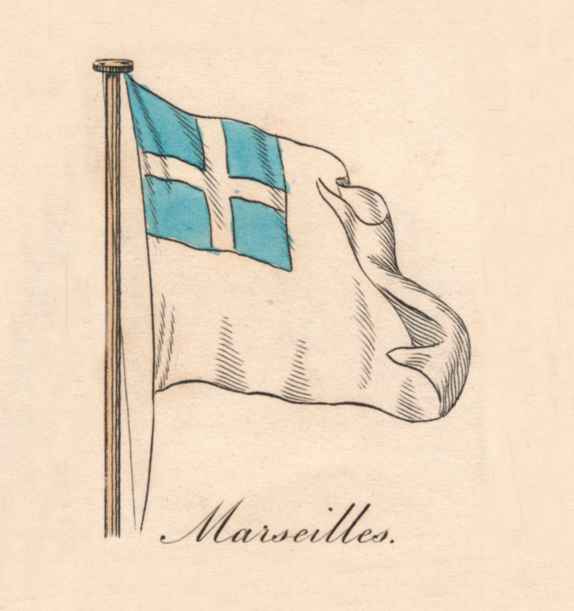 مرسيليا ، 1838 بواسطة غير معروف
