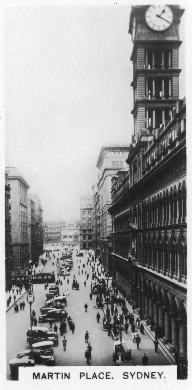 مارتن بليس ، سيدني ، 1928 بواسطة غير معروف