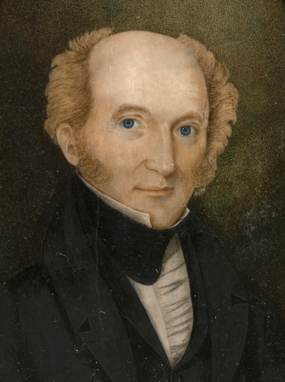 مارتن فان بورين ، ج. 1837. بواسطة غير معروف