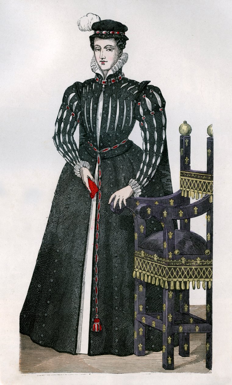 ماري ستيوارت ، ملكة الملكة فرانسيس الثاني من فرنسا ، c1560 1882-1884 بواسطة غير معروف