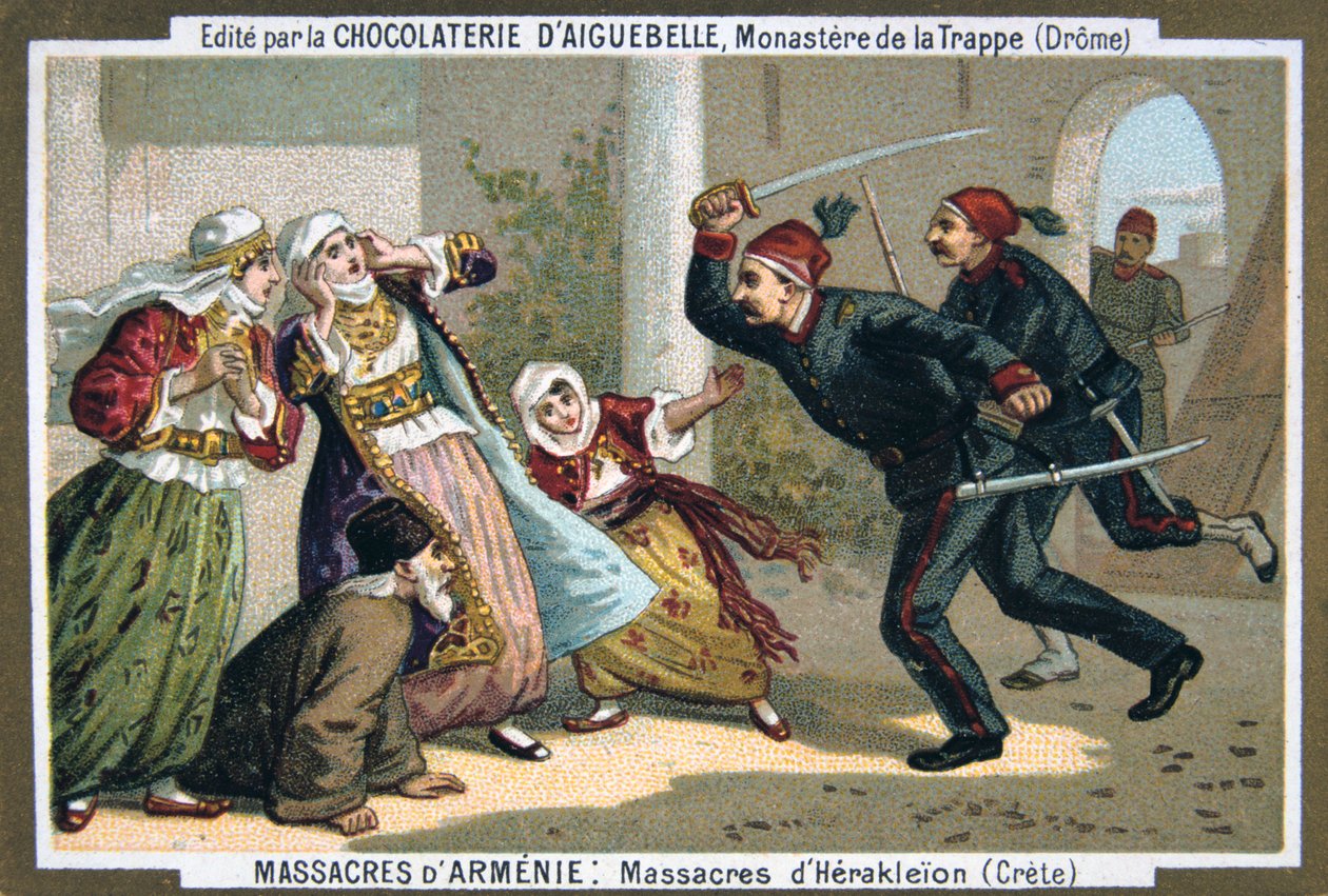 مذابح هيراكليون كريت 1895 بواسطة غير معروف