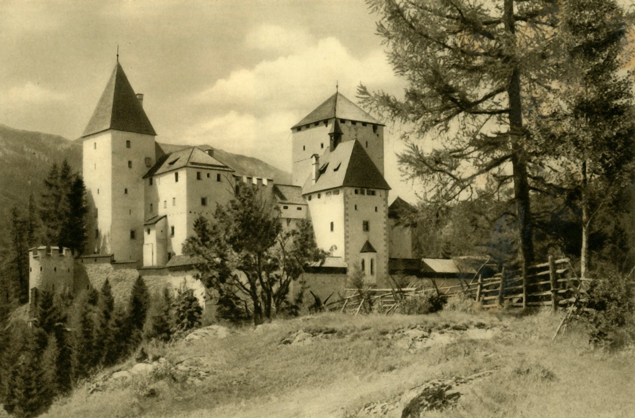 قلعة Mauterndorf ، النمسا ، c1935. بواسطة غير معروف