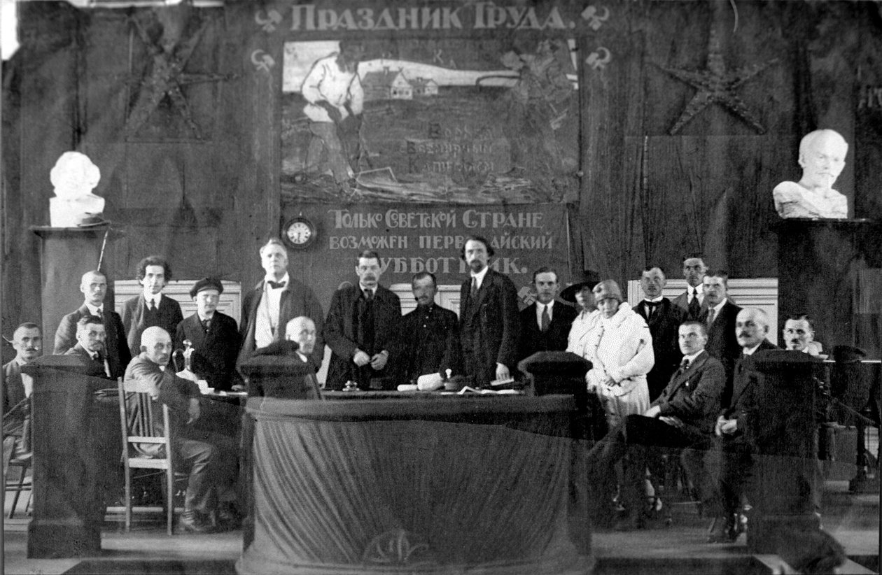 اجتماع عيد العمال ، روسيا ، 1920 بواسطة غير معروف