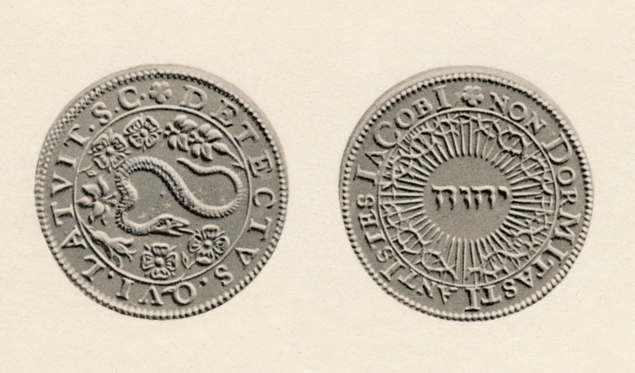 ميدالية تخليد اكتشاف مؤامرة البارود ، 1605 ، 1904 بواسطة غير معروف
