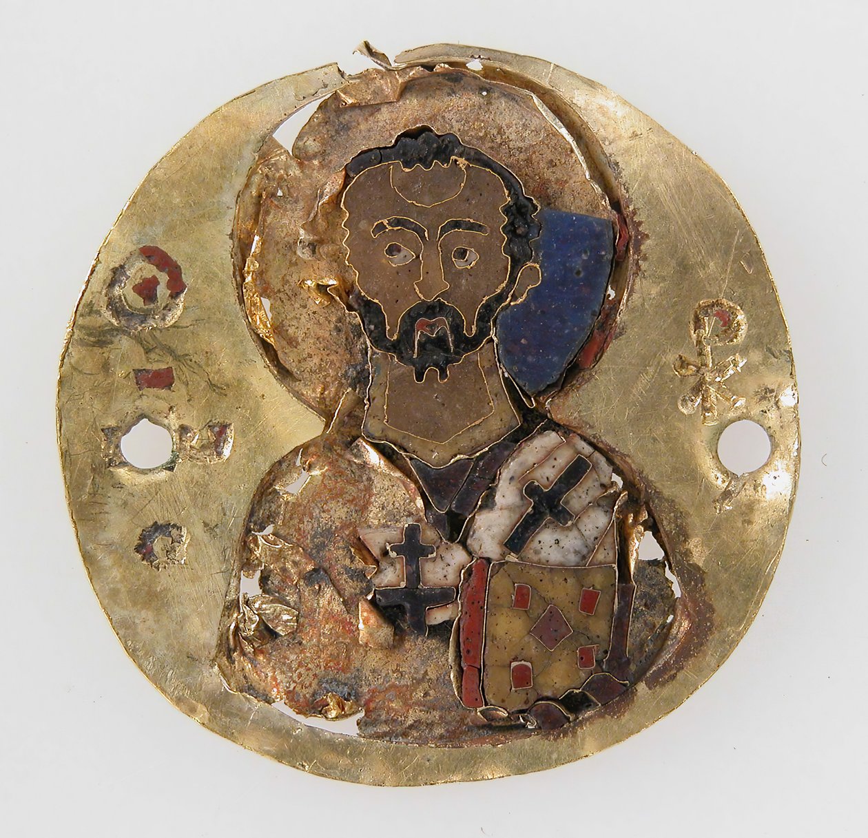 ميدالية القديس يوحنا الذهبي الفم ، بيزنطية ، من القرن العاشر إلى الحادي عشر. بواسطة غير معروف