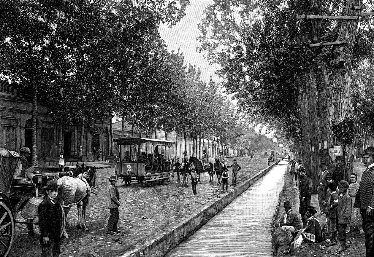 مندوزا ، الأرجنتين ، 1895 بواسطة غير معروف