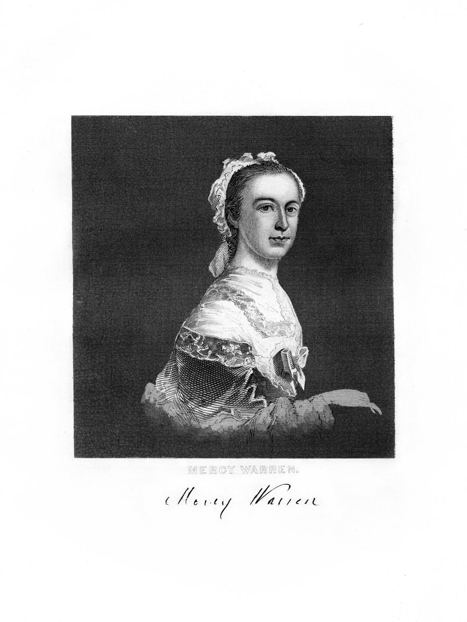 Mercy Warren ، وطني وكاتب أمريكي ، 1872 بواسطة غير معروف