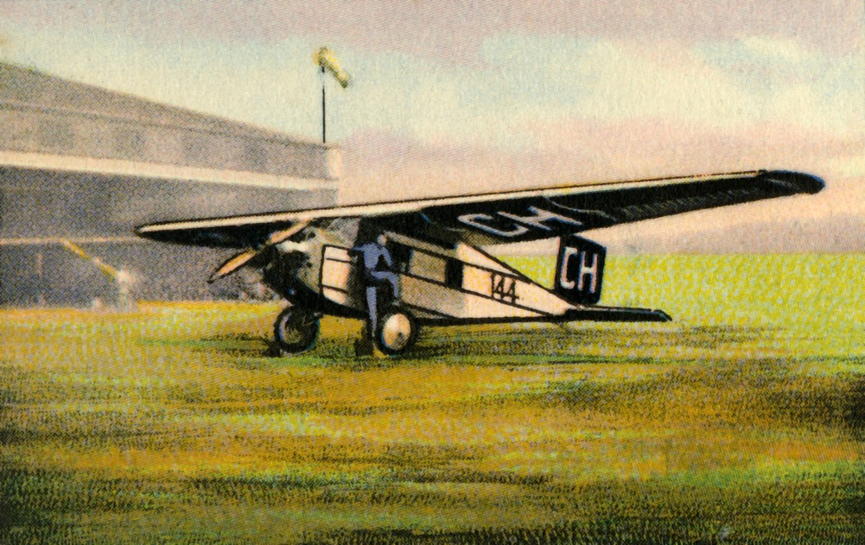 طائرة Messerschmitt M 18 ، 1920 ، 1932. بواسطة غير معروف