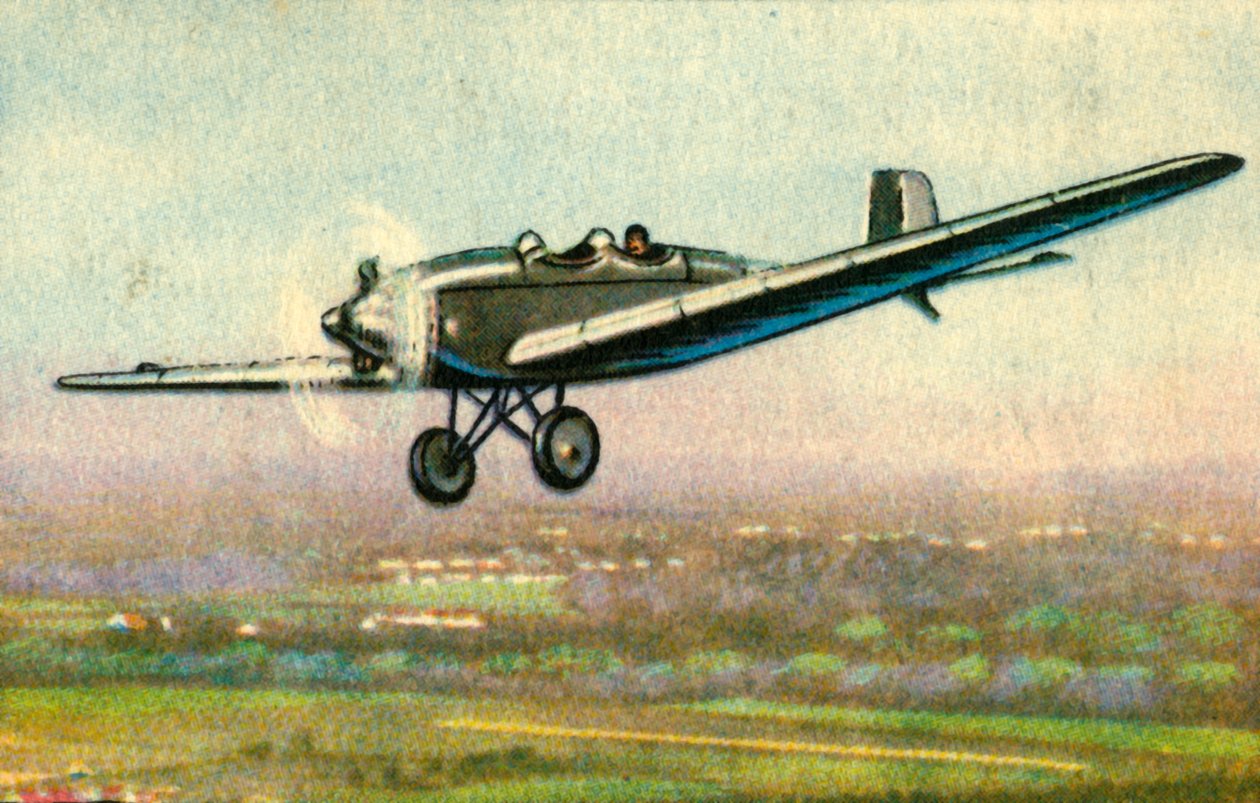 طائرة Messerschmitt M 23b ، 1920s ، 1932. بواسطة غير معروف