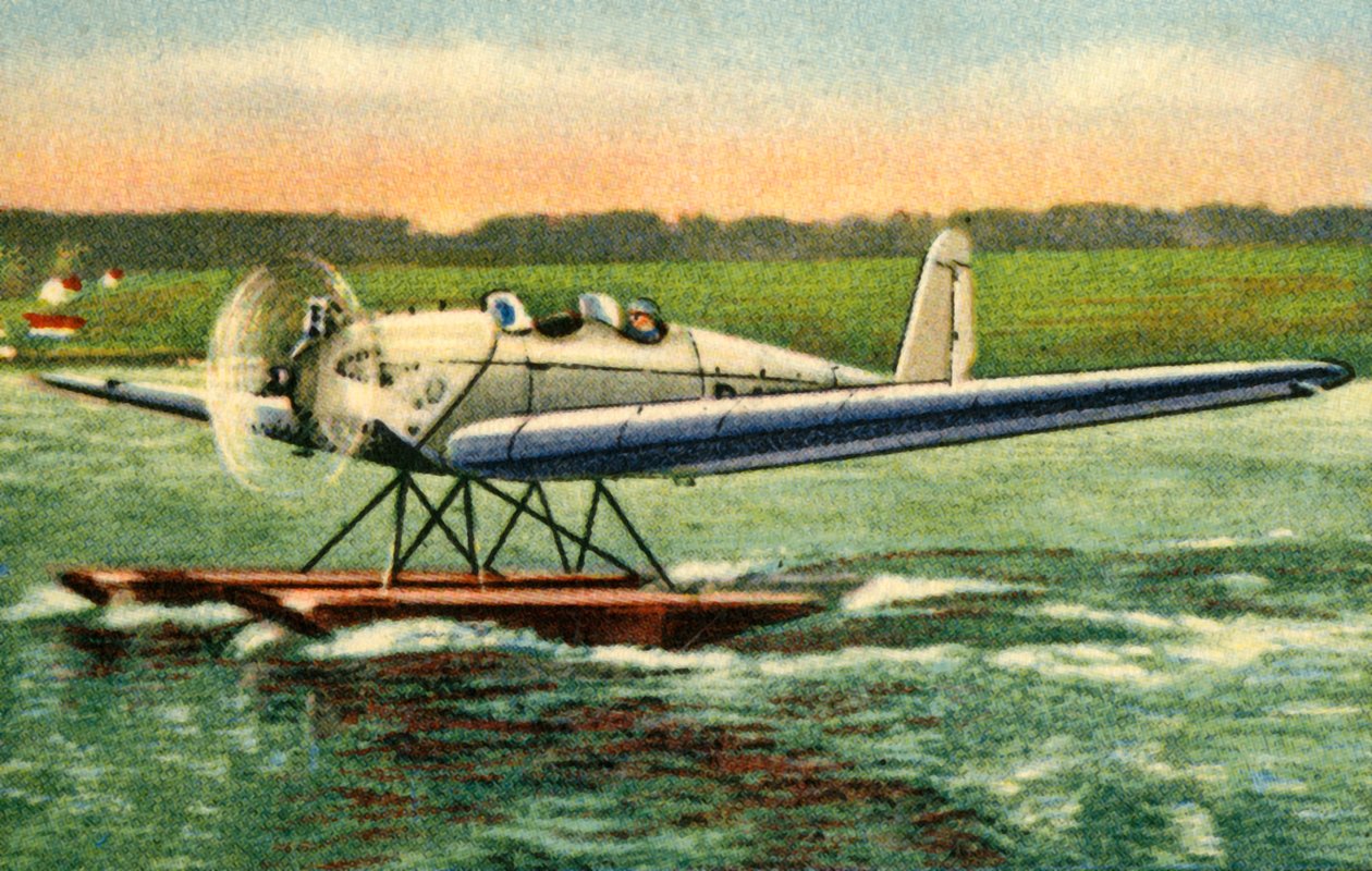 Messerschmitt M 23bw طائرة مائية ، 1920 ، 1932. بواسطة غير معروف