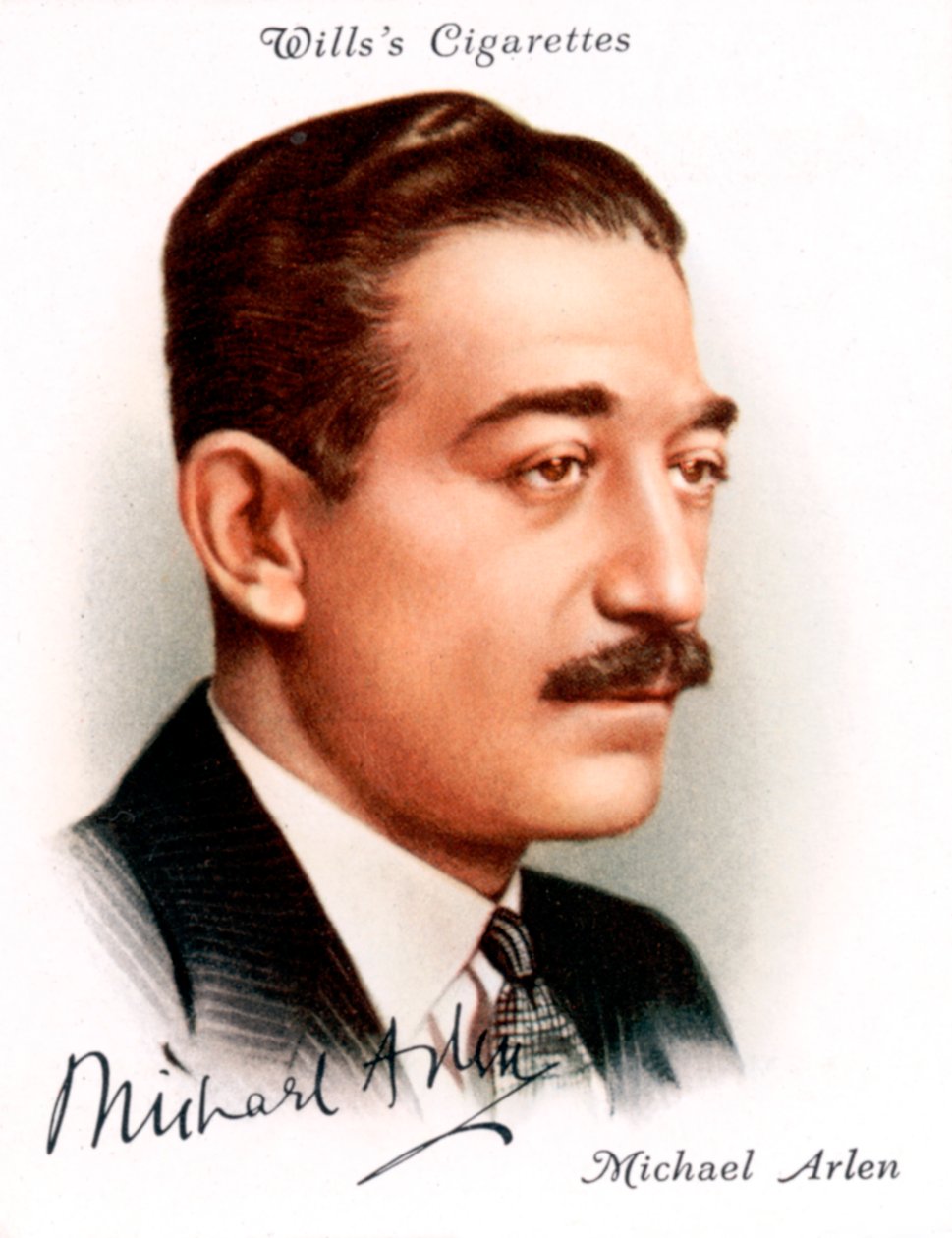 مايكل أرلين 1895-1956 ، كاتب وروائي بريطاني من أصل أرميني ، 1937 بواسطة غير معروف