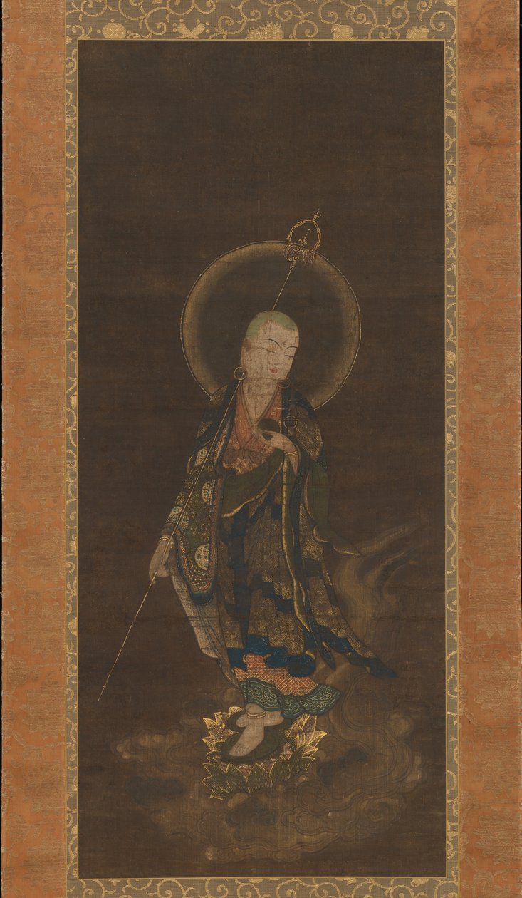 Mikaeri Jizo Bosatsu ، القرن الرابع عشر. بواسطة غير معروف