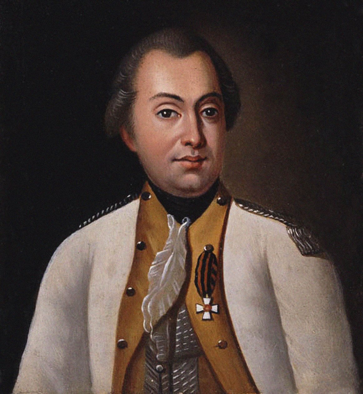 ميخائيل كوتوزوف في زي فوج لوجانسك بيكينير ، 1788 ، القرن التاسع عشر بواسطة غير معروف