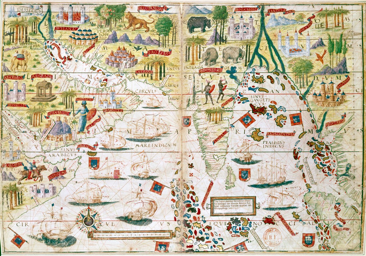 ميلر أطلس ، ج 1519 بواسطة غير معروف