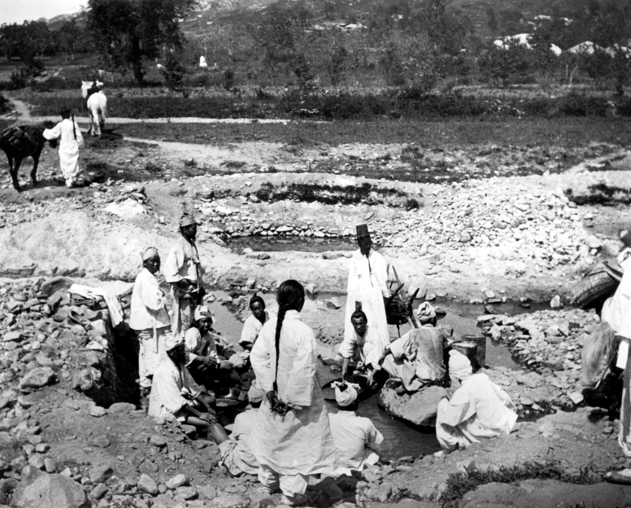 منجم ، كوريا ، 1900 بواسطة غير معروف