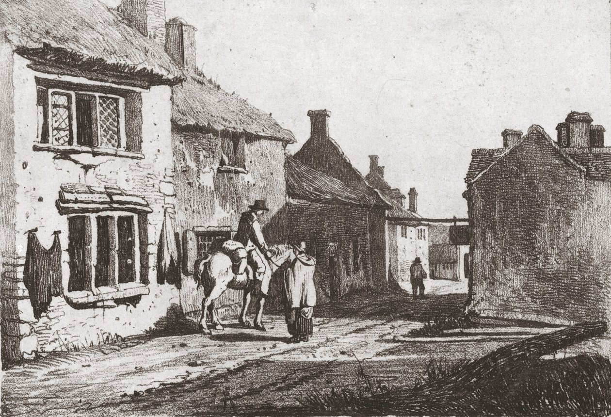 Minehead ، Somerset ، c1816 بواسطة غير معروف