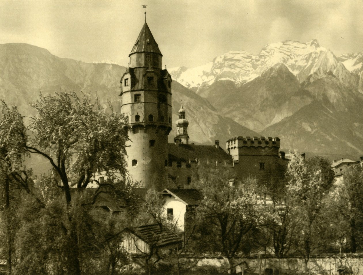برج النعناع ، هول ، النمسا ، c1935. بواسطة غير معروف
