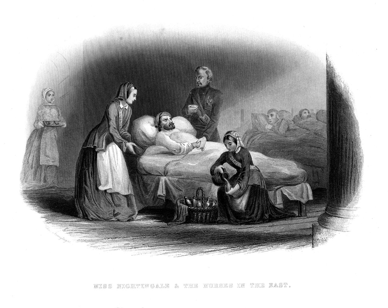 ملكة جمال العندليب والجيش في الشرق ، c1860 بواسطة غير معروف