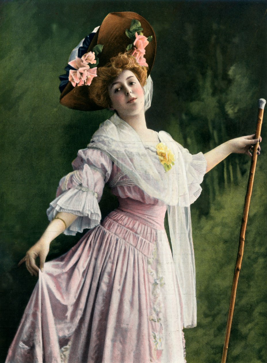 ملكة جمال مارتي ريجنييه ، دور جاكلين. - بوابة. - فوديفيل ، 1904. بواسطة غير معروف