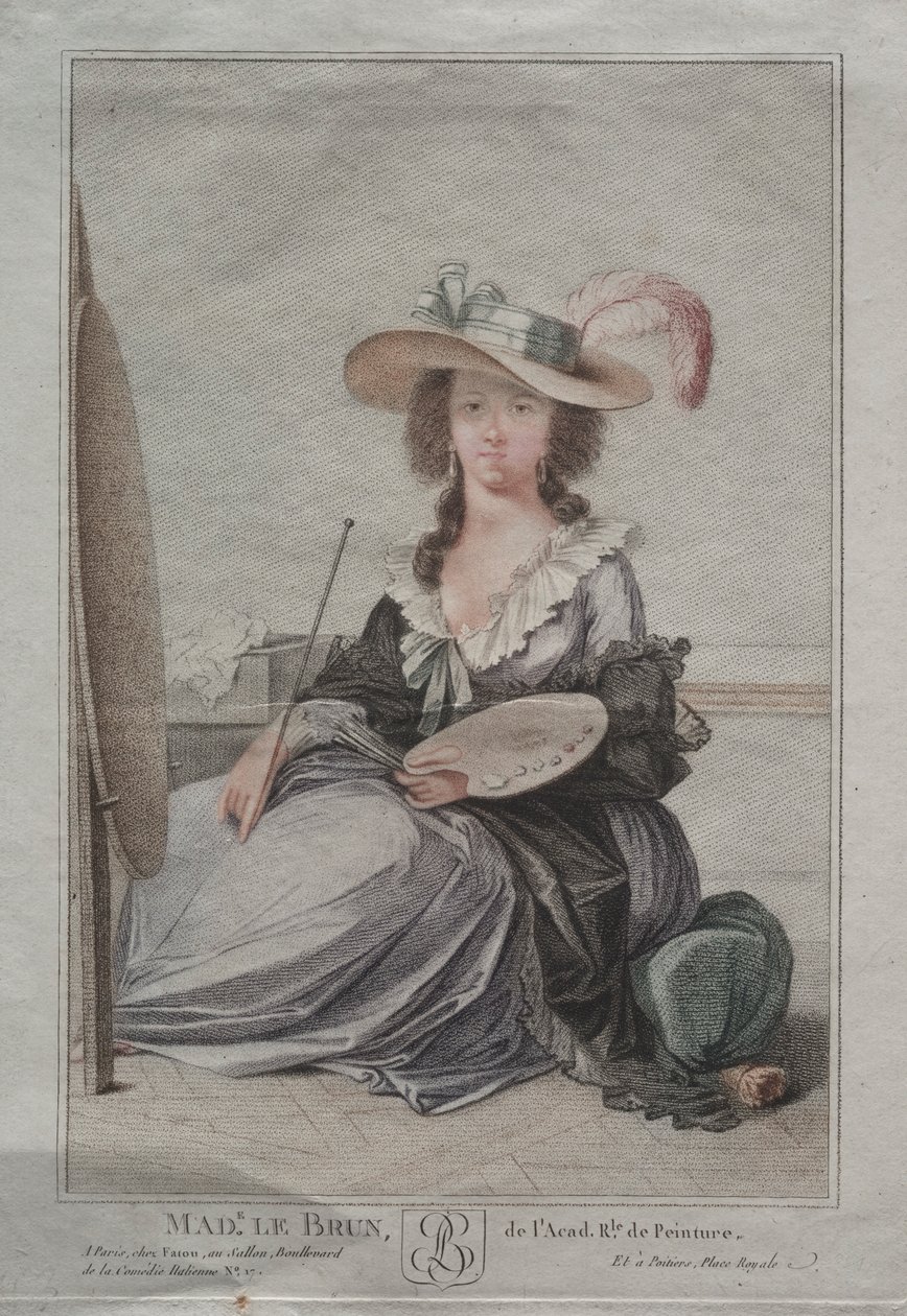 السيدة فيجي ليبرون ، ج. 1800. بواسطة غير معروف