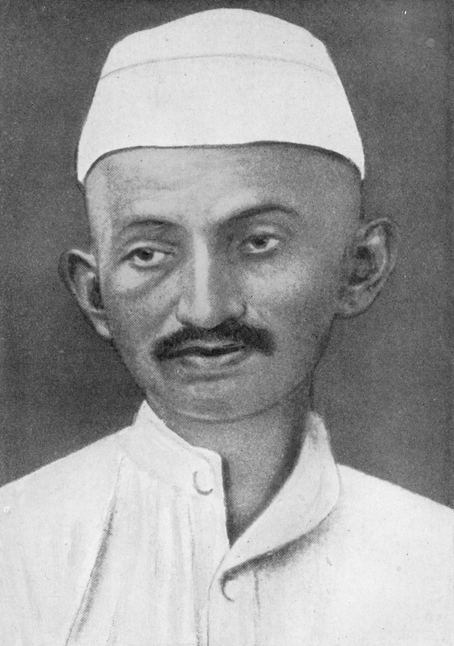 مهند كرمشاند غاندي 1869-1948 ، الزعيم القومي الهندي ، 1926 بواسطة غير معروف