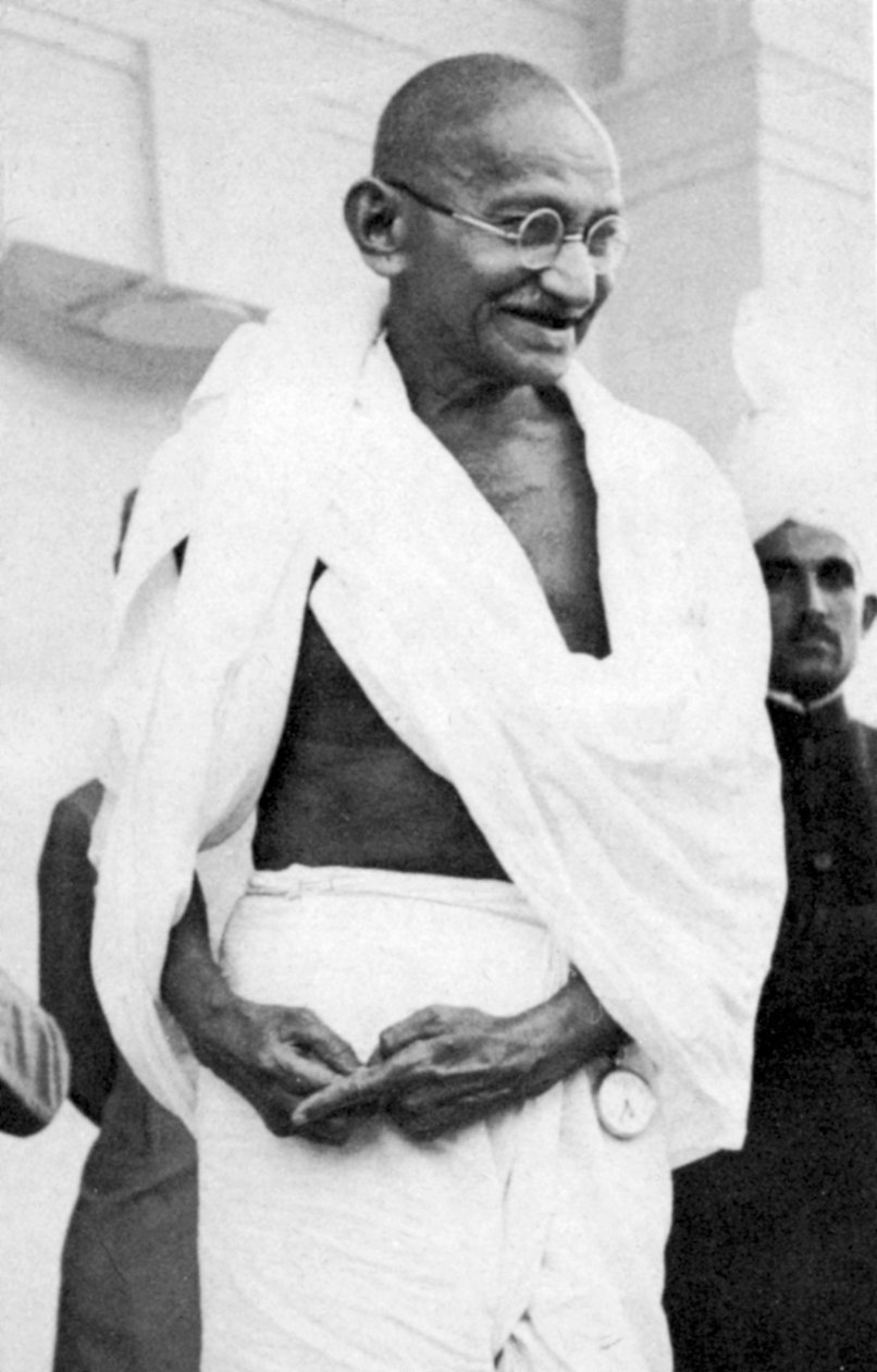 موهونداس كارامشاند غاندي 1869-1948 ، الزعيم القومي الهندي بواسطة غير معروف