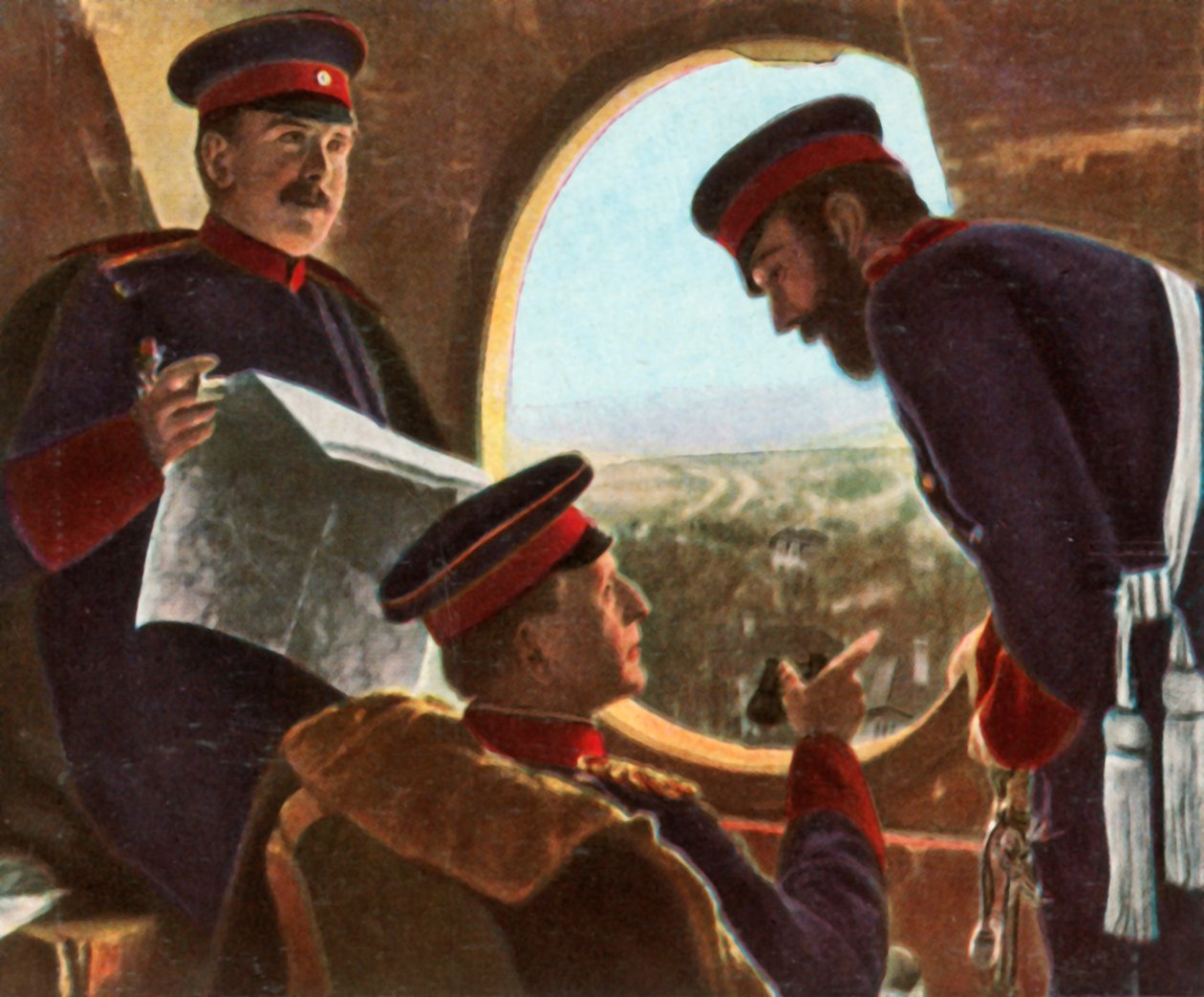 مولتك في باريس ، سبتمبر 1870 ، 1936. بواسطة غير معروف