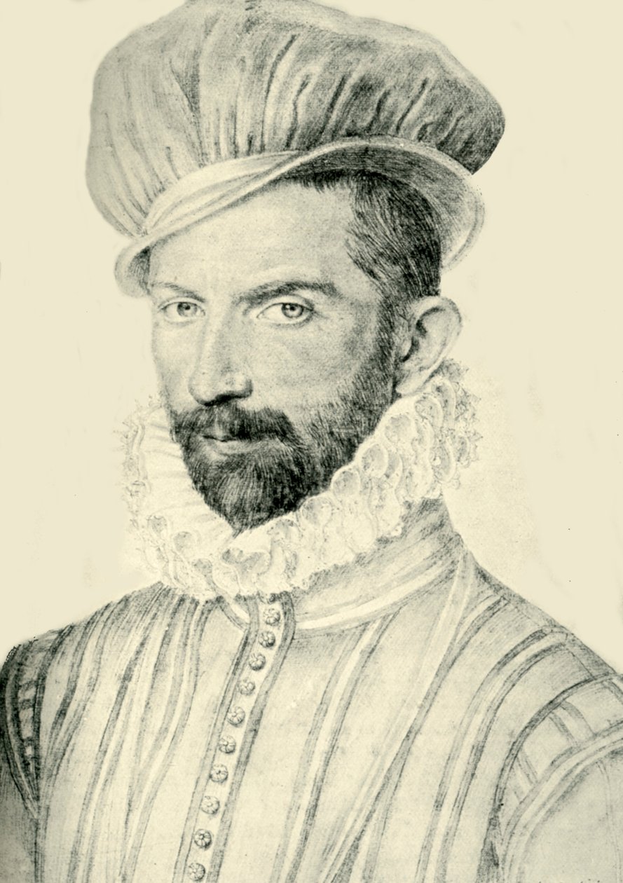 Monsieur de Chateauneuf، Guillaume de l Aubespine، 1573، 1907. بواسطة غير معروف