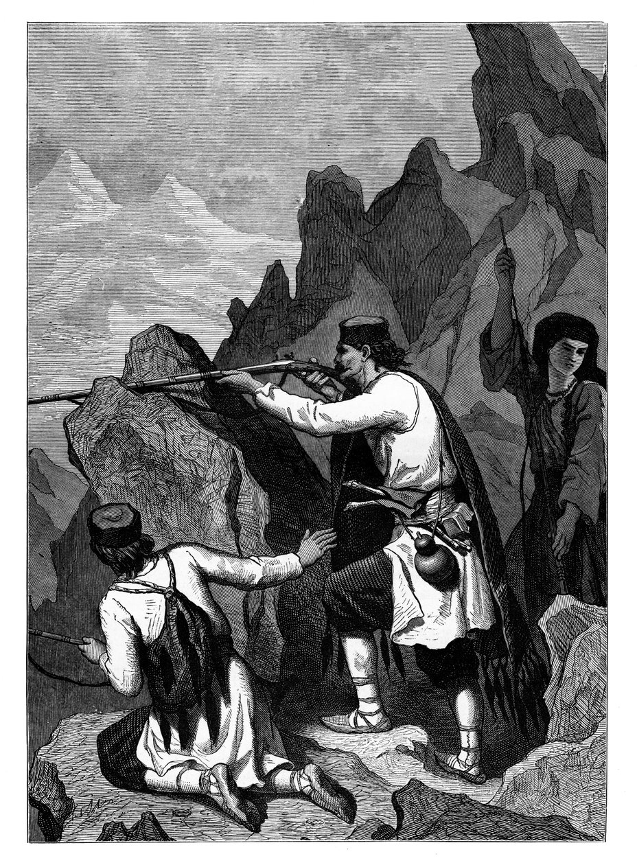 الجبل الأسود ، c1890 بواسطة غير معروف