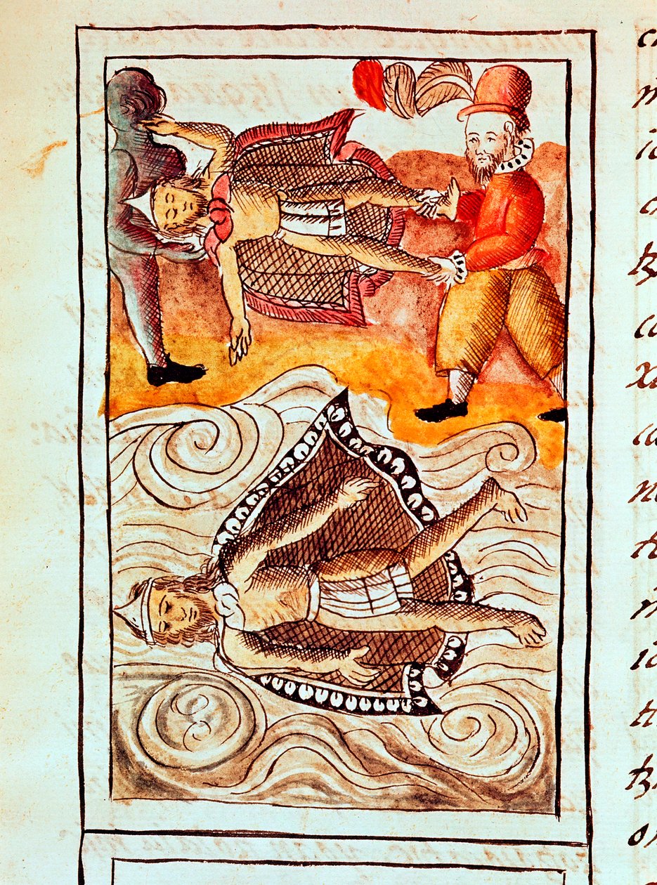 مونتيزوما الثاني ، آخر إمبراطور أزتيكي ، 1520 بواسطة غير معروف
