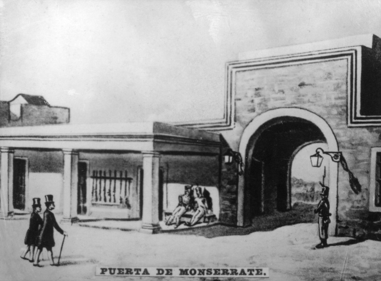 باب مونتسيرات ، 1836 ، 1920 بواسطة غير معروف