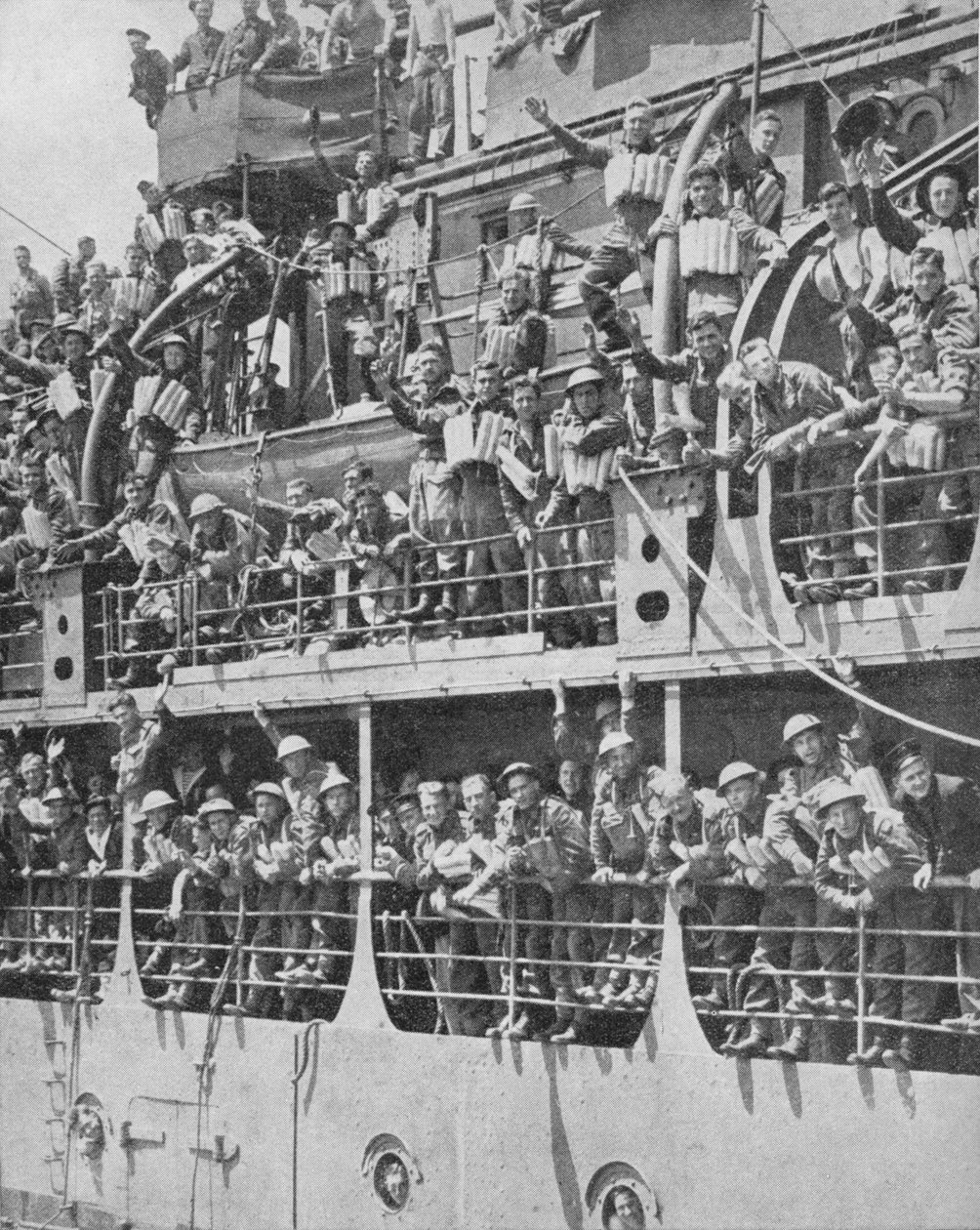 المزيد من القوات البريطانية لمساعدة فرانسيس ، 1940 ، 1940 بواسطة غير معروف