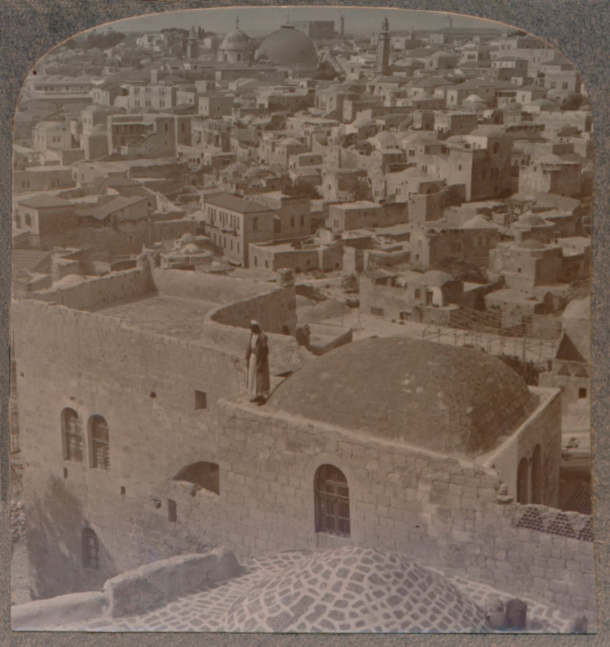 الربع المسلم من القدس ، من المدرسة الإنجليزية ، c1900 بواسطة غير معروف