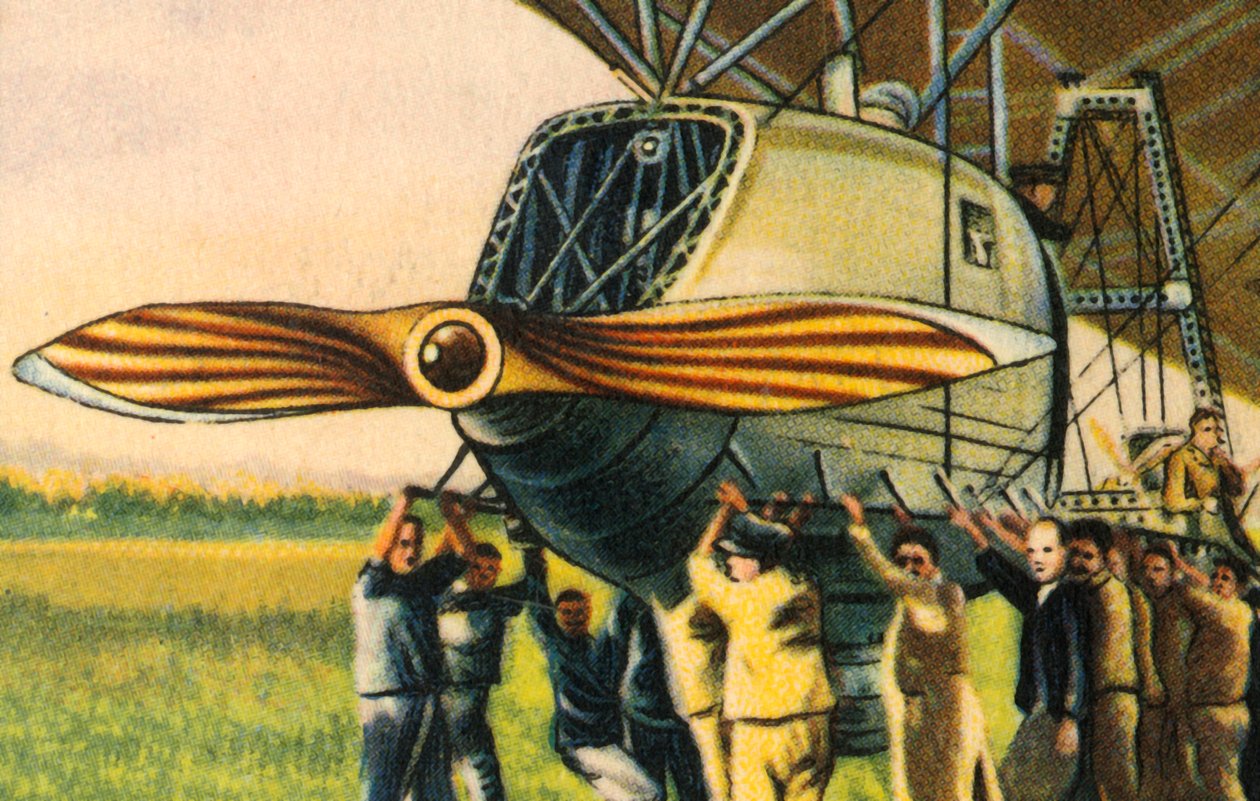 جندول محرك زيبلين ، 1932. بواسطة غير معروف
