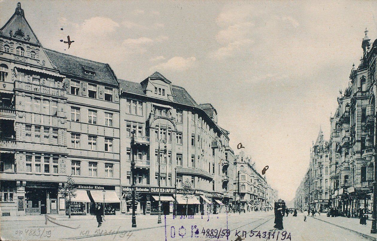 Motzstrasse ، برلين ، ألمانيا ، 1910s بواسطة غير معروف