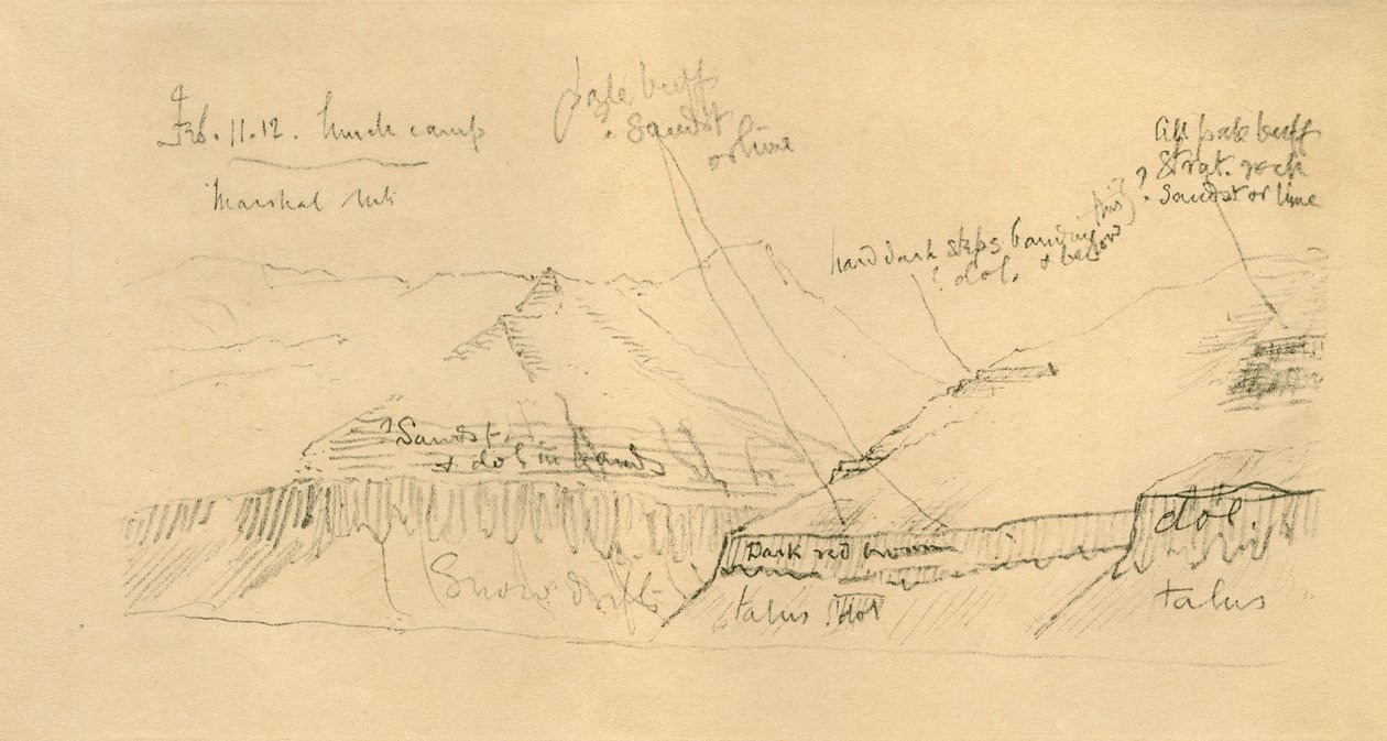 جبل باكلي ، 11 فبراير 1912 ، 1913 بواسطة غير معروف