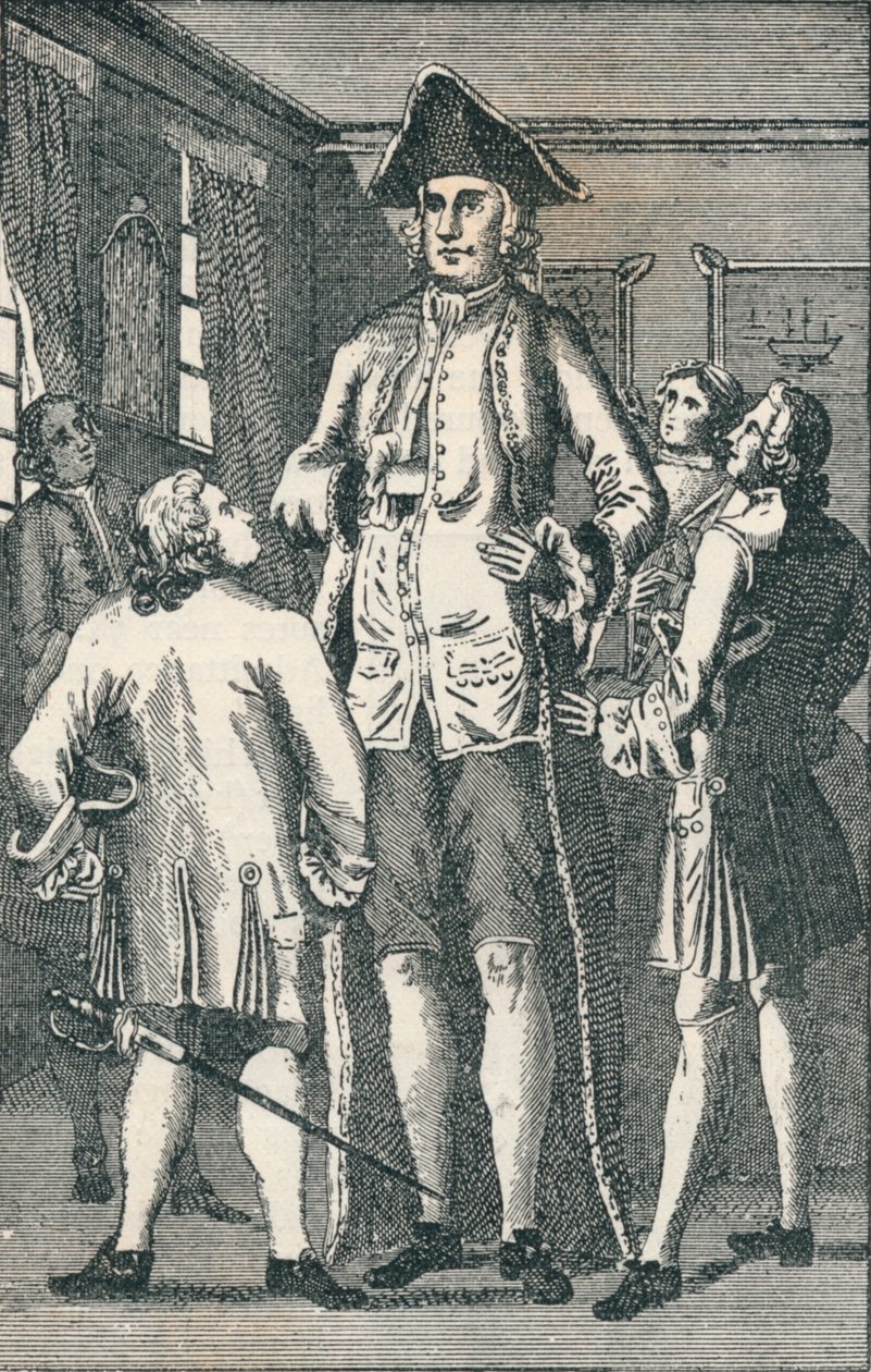 السيد هنري بلاكر العملاق البريطاني ، c1750 ، 1894 بواسطة غير معروف