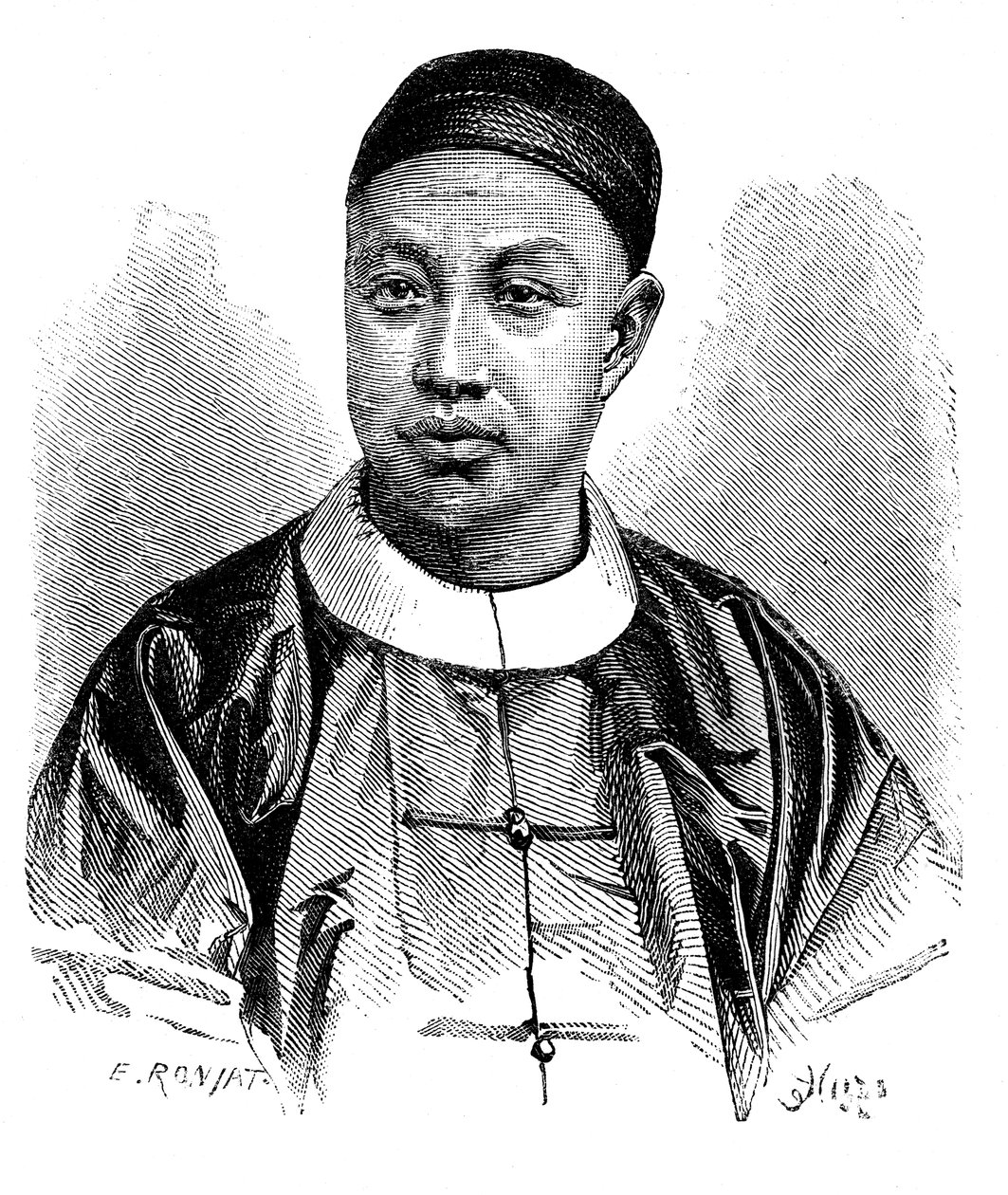 السيد يانغ ، ملحق المفوضية الصينية في باريس ، c1890 بواسطة غير معروف