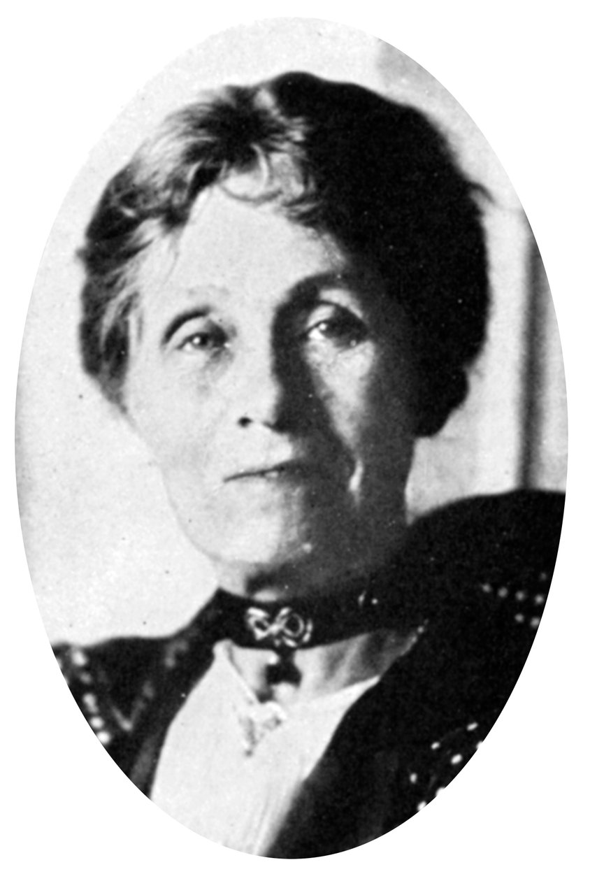 السيدة Emmeline Pankhurst ، الإنجليزية حق الانتخاب ، أوائل القرن العشرين بواسطة غير معروف