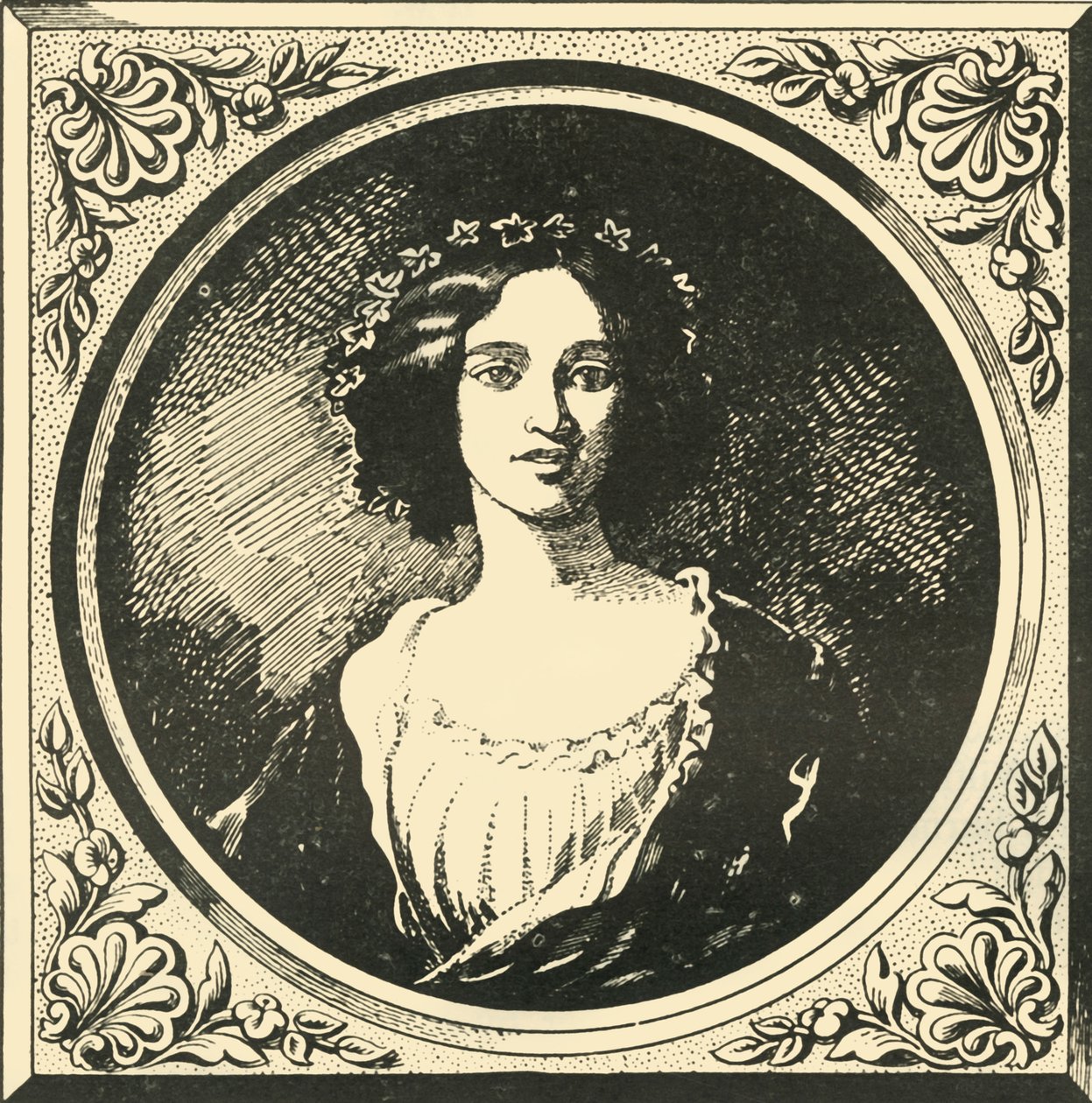 السيدة غلادستون عام 1857 ، 1948. بواسطة غير معروف