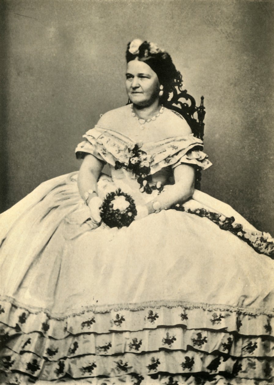 السيدة لينكولن ، c1860s ، 1930. بواسطة غير معروف
