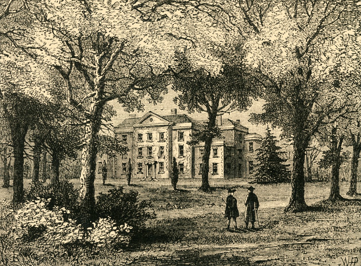 السيدة بيت Thrales ، Streatham ، c1878. بواسطة غير معروف