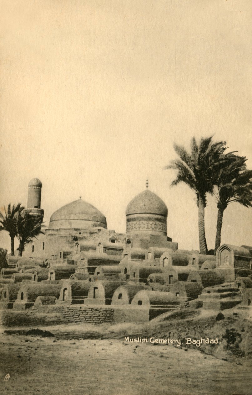 مقبرة المسلمين ، بغداد ، c1918-c1939. بواسطة غير معروف