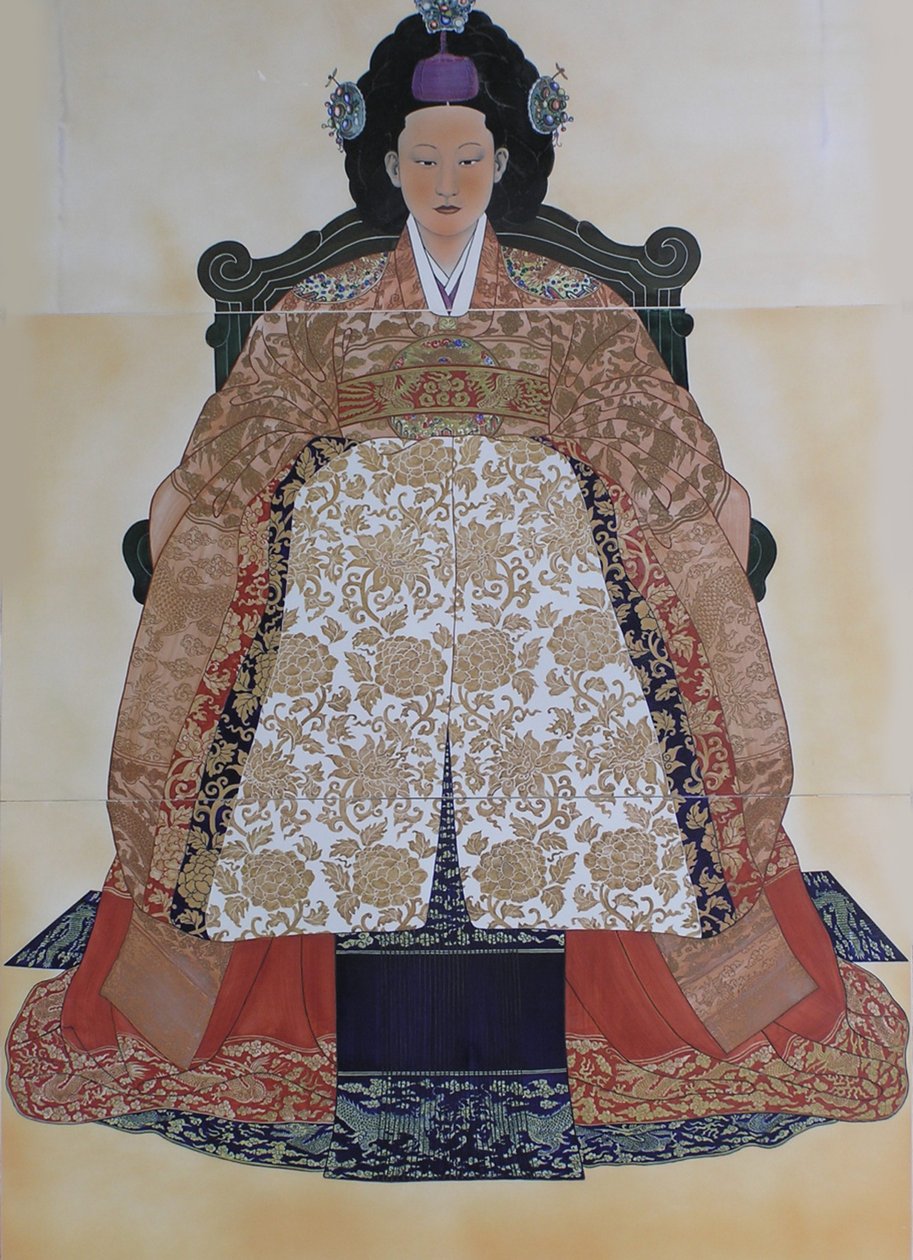 Myeongseong 1851-1895 ، إمبراطورة كوريا بواسطة غير معروف