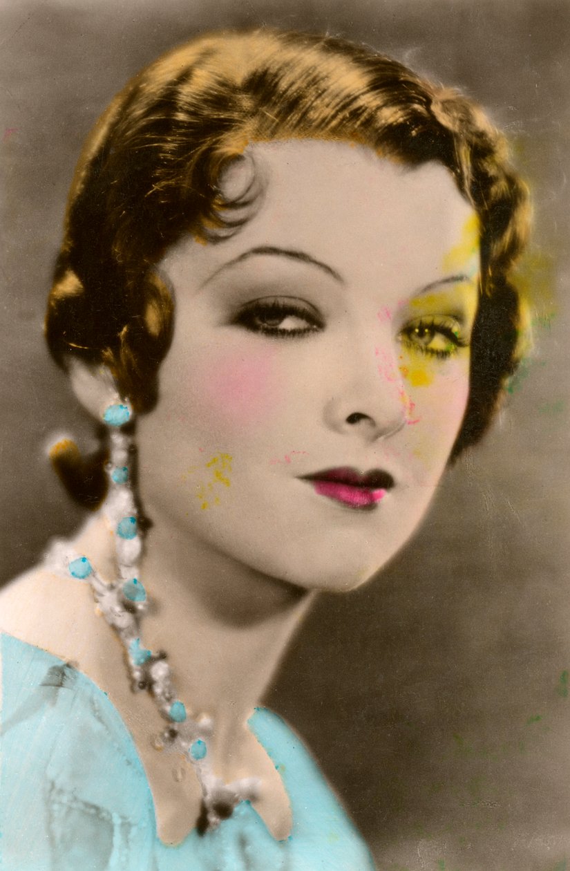 ميرنا لوي 1905-1993 ، الممثلة الأمريكية ، القرن العشرين بواسطة غير معروف