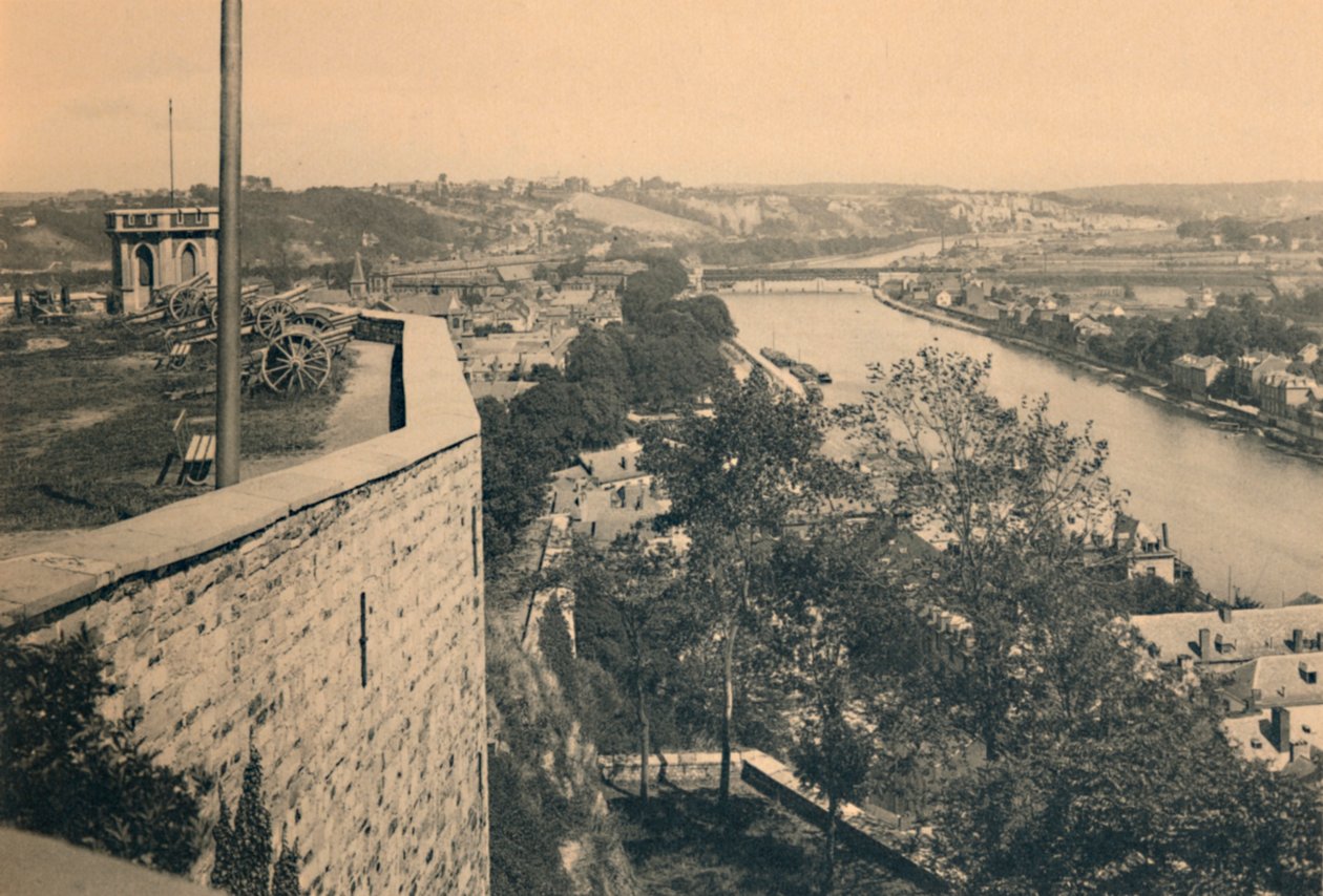 نامور. برج برج التقاء سامبر وميوز ، 1900 بواسطة غير معروف