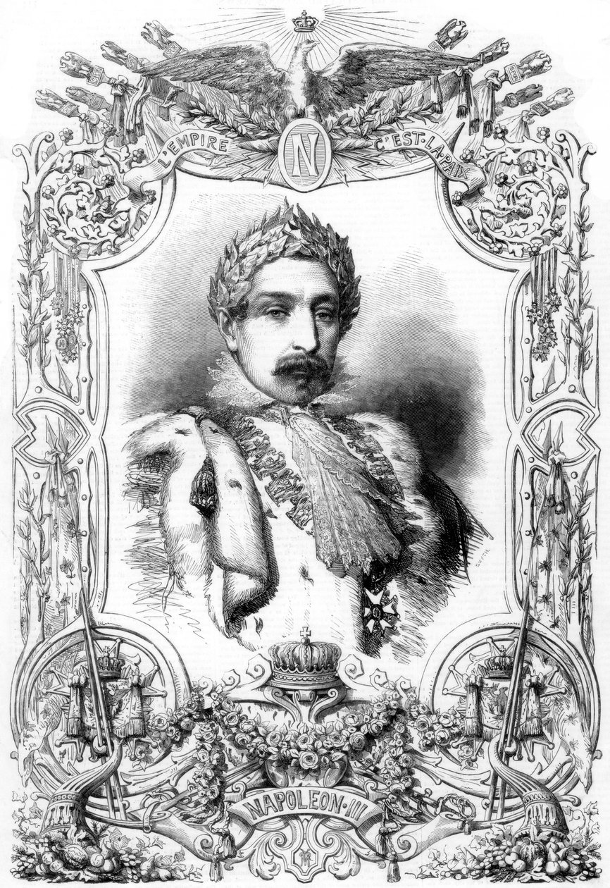 نابليون الثالث ، إمبراطور فرنسا ، 1853 بواسطة غير معروف