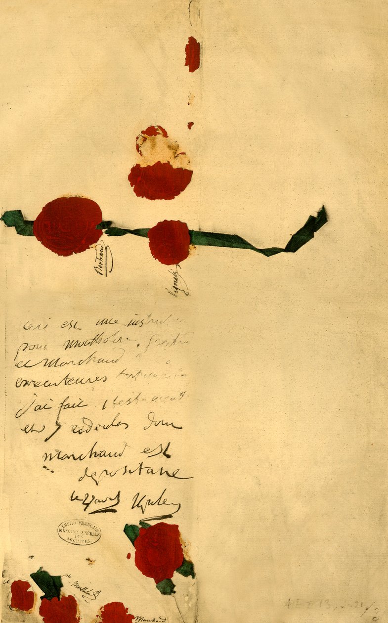 سوف نابليون ، 16 أبريل 1821 ، 1921. بواسطة غير معروف