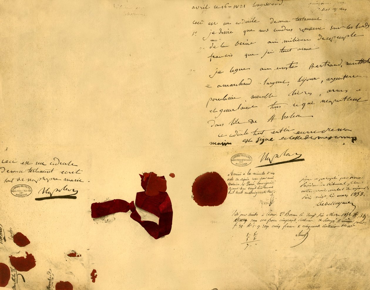 سوف نابليون ، 16 أبريل 1821 ، 1921. بواسطة غير معروف