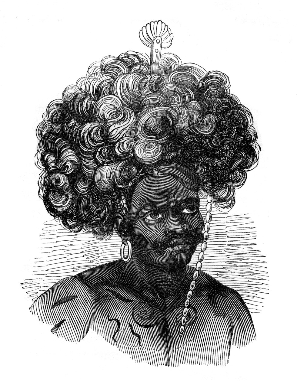 مواطن جزر بابوا ، 1848 بواسطة غير معروف